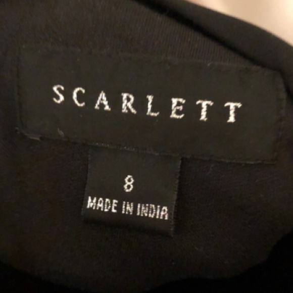 Elegant Cocktail Dress! Black with Rhinestones - Picture 4 of 5